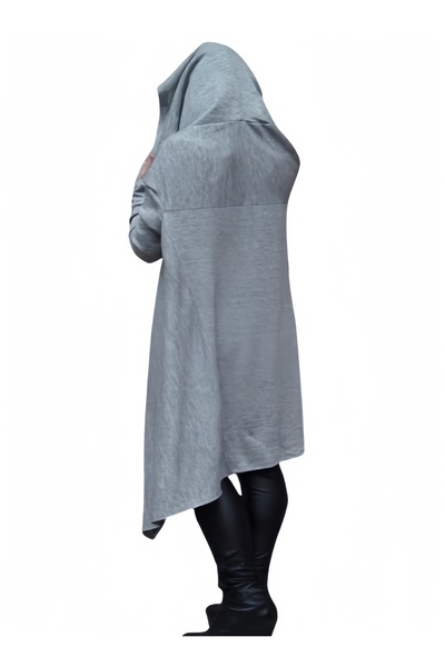 HALAMODO Women Pullover Hoodies Sweatshirt Long Sleeve Oversize Top Shirt Dress