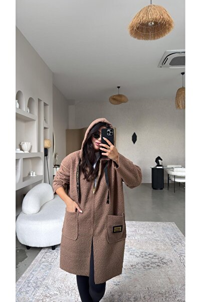 Buket Teke Jachetă Teddy maro cu detalii aurii