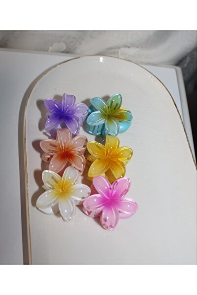 Kudi 6 Large Lotus Flowers and 6 Small Clothespins