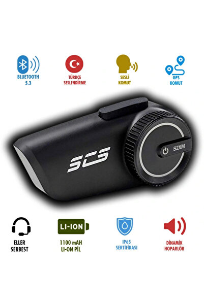 SCS S2XM BLUETOOTH VE INTERCOM