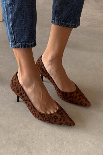 nope21shoess Sava Leopard Pattern Genuine Leather Stiletto