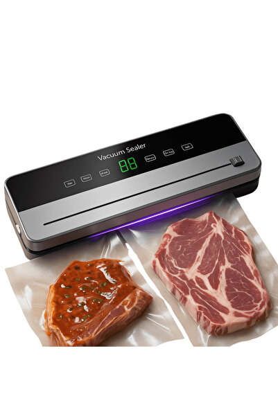 OferteTop Professional Vacuum and Food Sealer With 10 Bags Included