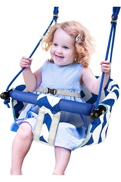 STAR5 أرجوحة شيكر للأطفال الصغار - أرجوحة مريحة للأطفال في الهواء الطلق مع حز...