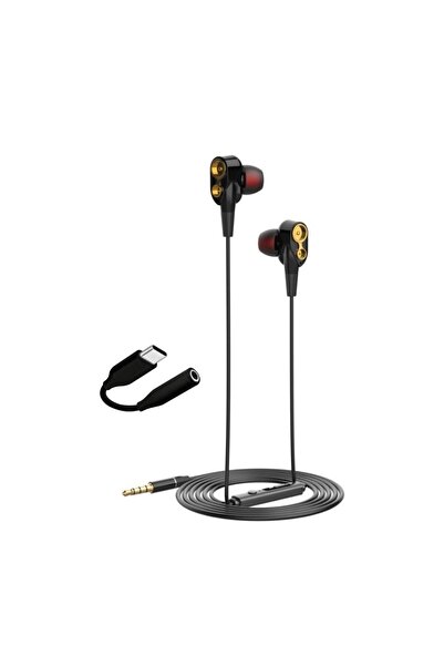 TECNO Hot 3D Hifi 4 Hoparlörlü 3.5mm Jack Girişli Type-C Dönüştürücülü Mikrof...