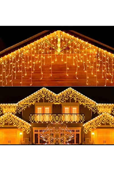 OEM Set of 2 x Fringe Lights, 12 m, 300 LEDs, Outdoor, Interconnectable, Warm White