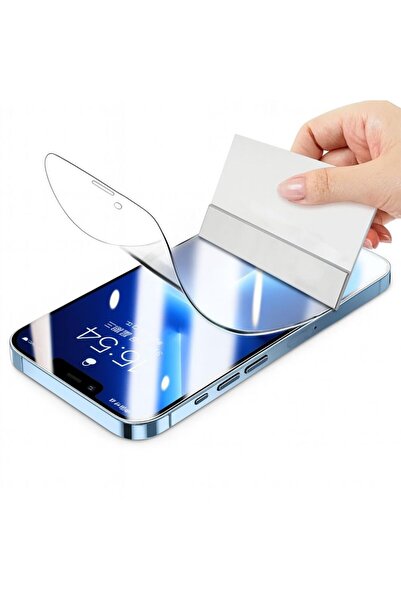 schitec Samsung Galaxy A56 5G Darbe Emici Premium Ön Şeffaf Nano Ekran Koruyucu Poliüretan Film