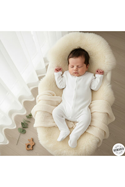 OEM Baby romper, hypoallergenic cotton, snaps