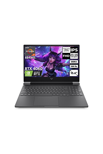 HP Victus 15-FB2003NT Ryzen 7 8845HS 32 GB 1 Tbssd 8gb RTX4060 15.6" 144Hz Fh...
