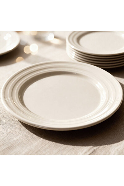 Güral Porselen Lisbon 12 Pieces 20 cm Cake Plates