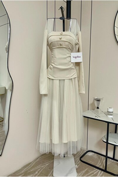 Angelinaa فستان بينار