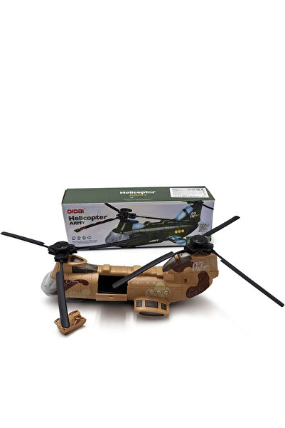 OEM Military helicopter transport toy with tank included ARMY Didai model, 32...