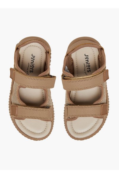 Juniors Boys Hook & Loop Sandals