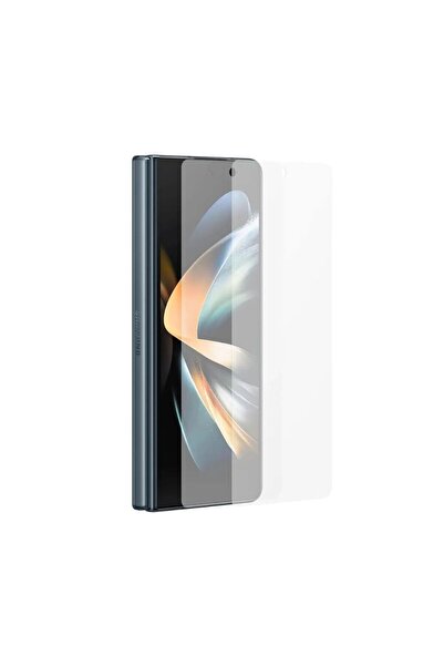schitec Samsung Galaxy Z Fold 7 Darbe Emici Premium Şeffaf Nano Ön Ekran Koru...