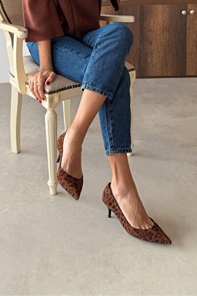 nope21shoess Sava Leopard Pattern Genuine Leather Stiletto