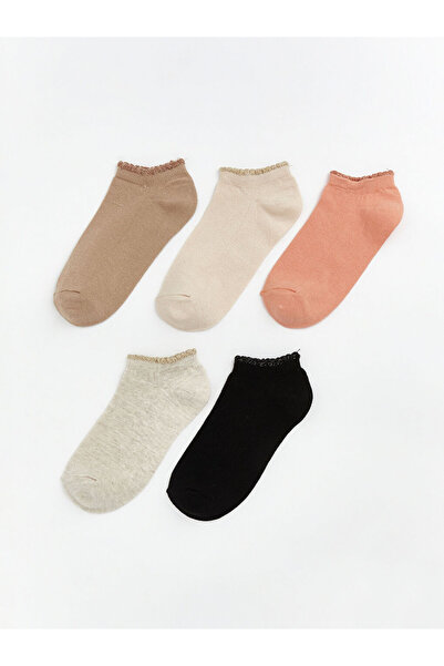 LC Waikiki For Women Plain Sneaker Socks 5 Pack