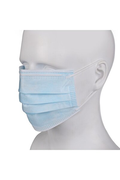 Lawazim Disposable Face Mask 2x25pcs Blue - Breathable Non-Medical Daily Protection