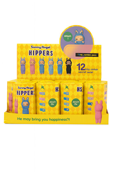 OEM Set de 12 figurine Sonny Hippers - 10 cm - Seria de costume de iepuraș