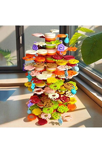 F.A.M.S Flower & Nature 200+ Piece Linking Construction Toy Set (STEM)