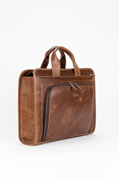 Fossil 100% Genuine Leather Business Laptop & Briefcase 14 Inch
