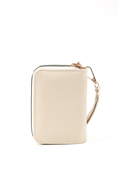 SHAKA Krem Shk266 Faux Leather Wallet with 9 Compartments, Zipper Closure, Card Holder and Coin Compartment