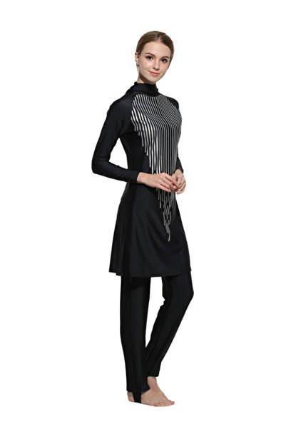 Generic Muslim Traditional Printed Swimsuit