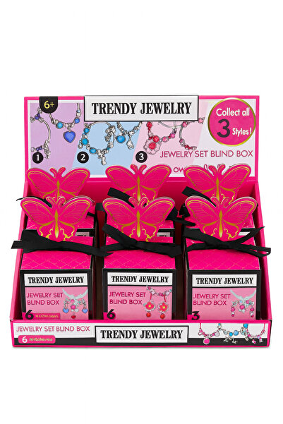 BaoBao Set de bijuterii Blind Box cu 6 coliere surpriză pentru fete, 3 modele...