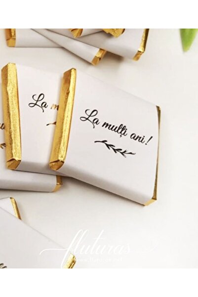 OEM Set 10 bucati Mici 'Happy Birthday' Ciocolata delicioasa