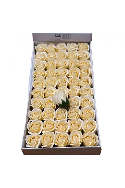 OEM Set 50 Trandafiri de Sapun Premium Parfumati, 5cm