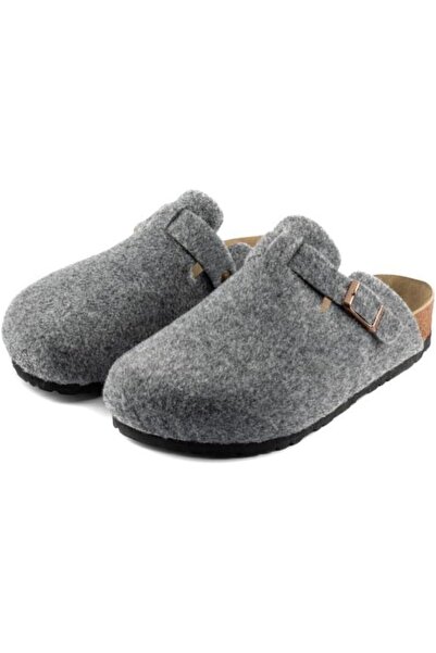StWenn Γυναικεία σόλα από φελλό Felted Comfort Μοντέλο Winter Closed Front Felt Model Sabo Καθημερινές άνετες παντόφλες εσωτερικού χώρου