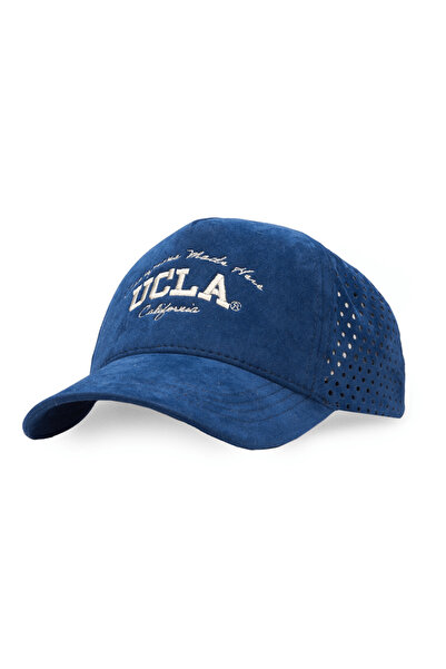 UCLA Jupito Navy Blue Baseball Cap Unisex Hat with Mesh and Metal Buckle