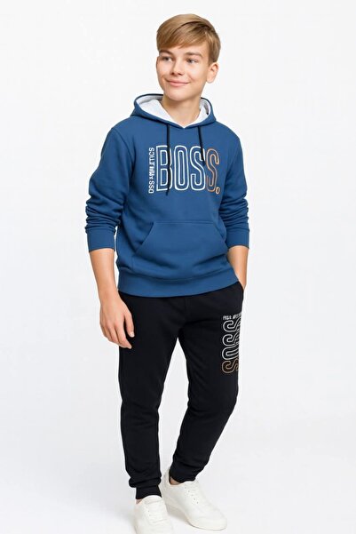 STITCH by MH Boys' Athleisure Fleece Hoodie & Joggers Tracksuit Set