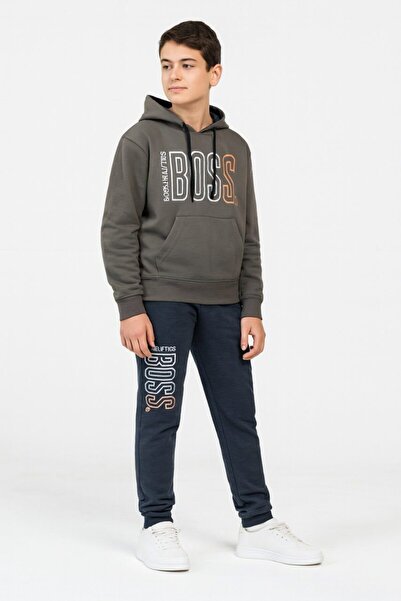 STITCH by MH Boys' Athleisure Fleece Hoodie & Joggers Tracksuit Set