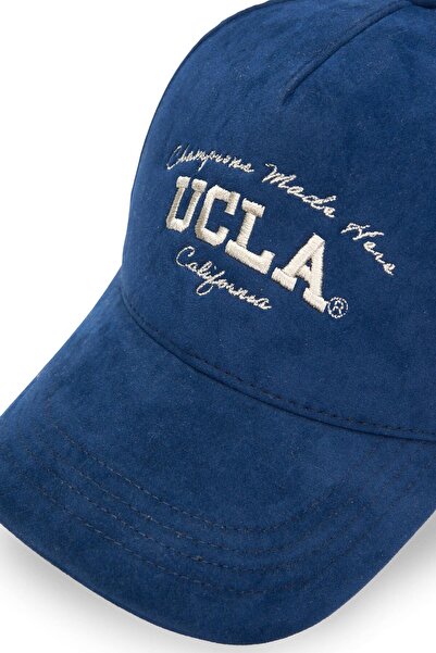 UCLA Jupito Navy Blue Baseball Cap Unisex Hat with Mesh and Metal Buckle