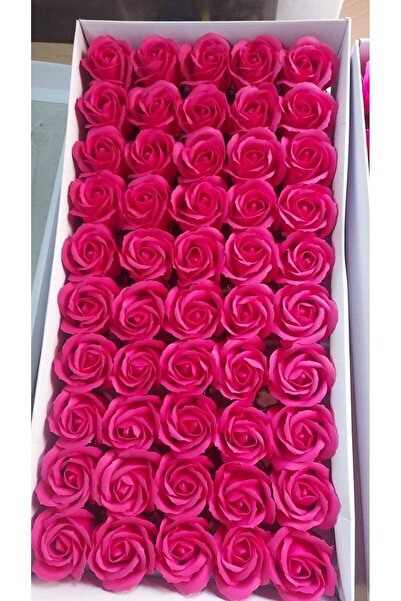 OEM Set 50 Trandafiri de Sapun Premium Parfumati, 5cm