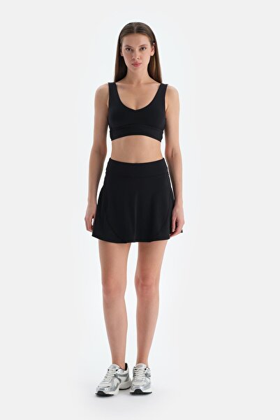 Dagi Black Women's Shorts Skirt