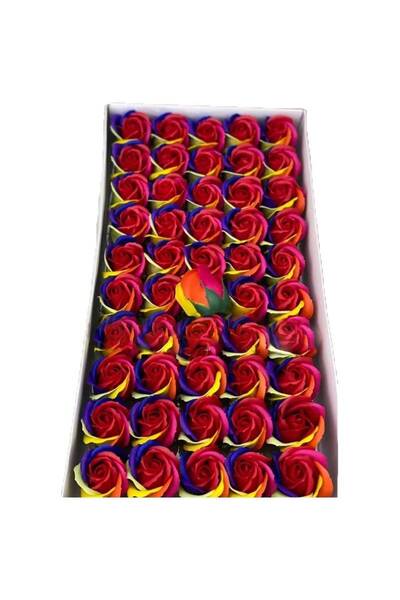 OEM Set 50 Trandafiri de Sapun Premium Parfumati, 5cm