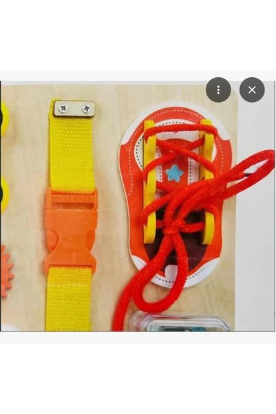 OEM Placa educativa Tip Montessori interactiva pentru copii, din lemn, 9 functii, +3 ani