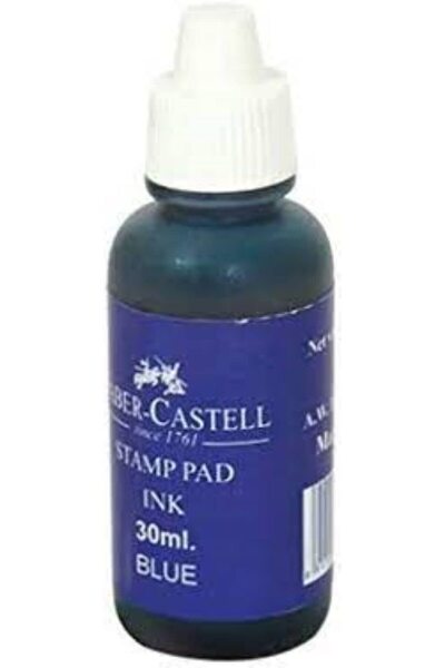 Faber Castell Stamp pad ink - 30ml bottle - blue -