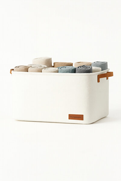 HomyJRs 2-Piece Large Size Closet Laundry Children's Room Toy Organizer Folding Storage Basket