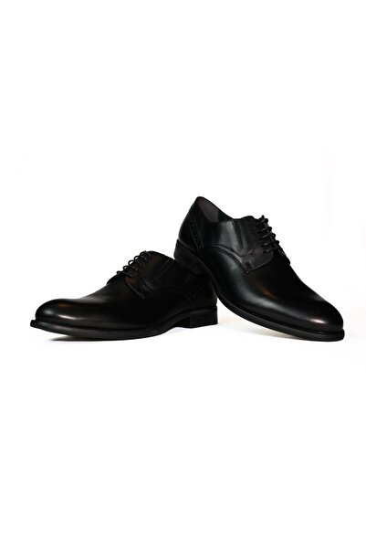 Riva Men's shoes, genuine leather, Mancini, black - 6807