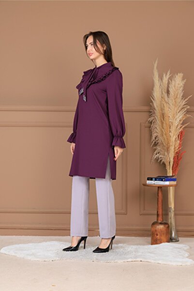 Modaviki Asel Tunic Plum Elb84