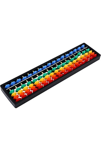 Generic U Home Soroban Abacus Professional 17-Column (10.2in) Math Counting Tool with Reset Button