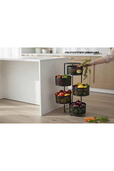 SAY HOME 5 KATLI METAL SEBZELİK