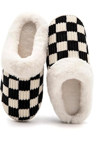 OEM Papuci de casă Waysoland, mărimea 42/43, unisex, spumă cu memorie, carour...