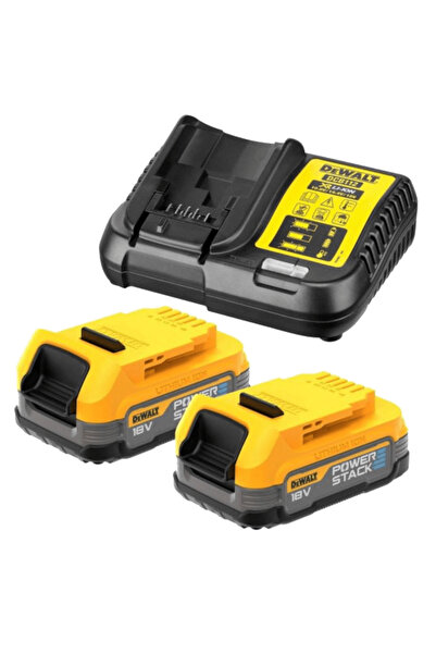 Dewalt Set încărcător + 2 baterii 18V DCB1102E2