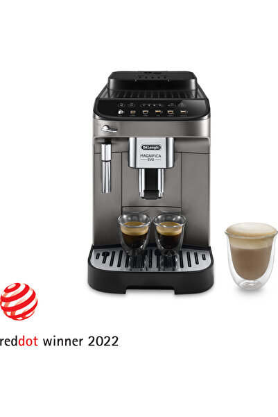 DELONGHİ De'Longhi Magnifica Evo ECAM 290.42.TB automatic espresso machine, Manual milk frothing system, 13-piece grinder