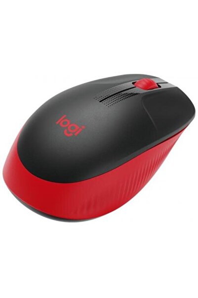 logitech Mouse wireless M190, Rosu