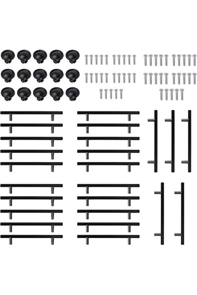 Justech AA65 Set de 40 mânere și butoni pentru dulapuri