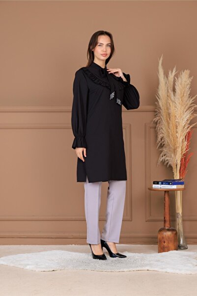 Modaviki Asel Tunic Black Elb84