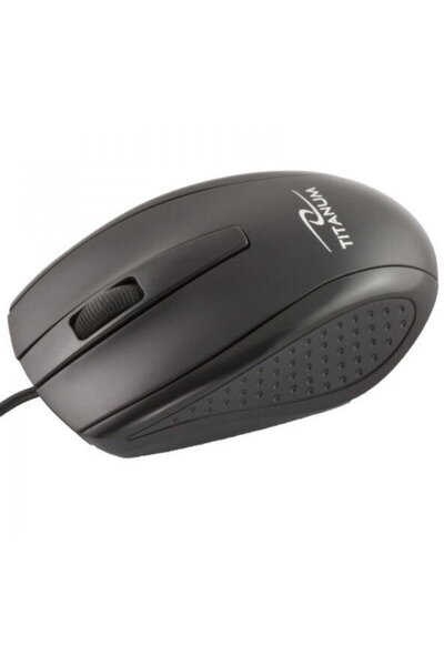 Titanum Mouse optic prin cablu USB, Esperanza ,Titanum , TM110K , Marlin 3D , 1000 DPI , Blister , negru